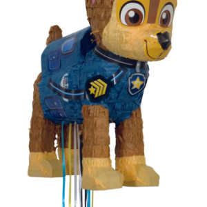 "Paw Patrol, Chase", 3D Pull-String Pinata - 1 Pinata
