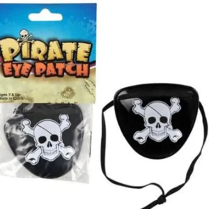 3" Pirate Eye Patch - 12 Pieces/Bag