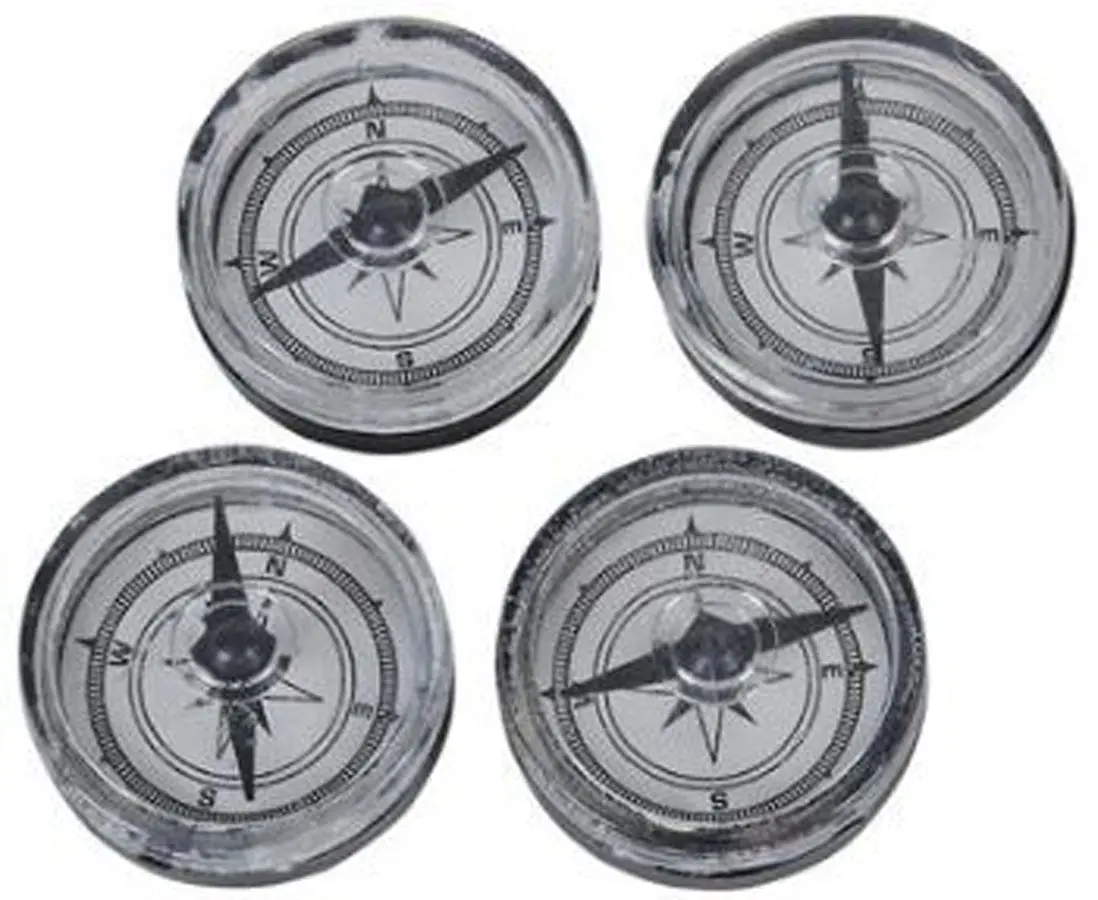 Mini Toy Compass - 144 Pieces/Bag