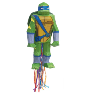 Teenage Mutant Ninja Turtles Pull-String Pinata "Leonardo" - 1 Pinata or 4 Pinatas/Case