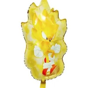 Sonic Characters, Character-Shaped Foil Mylar Balloon - 1 Balloon