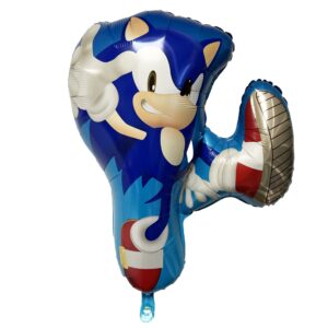 Sonic the Hedgehog, Sonic Character-Shaped Foil Mylar Balloon - 1 Balloon