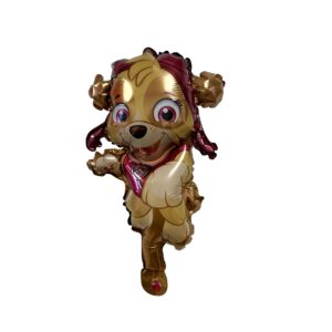 Skye-Shaped Paw Patrol 3D Foil Mylar Balloon - 1 Balloon