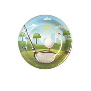 Golf Party 7" Plates - 8 Plates