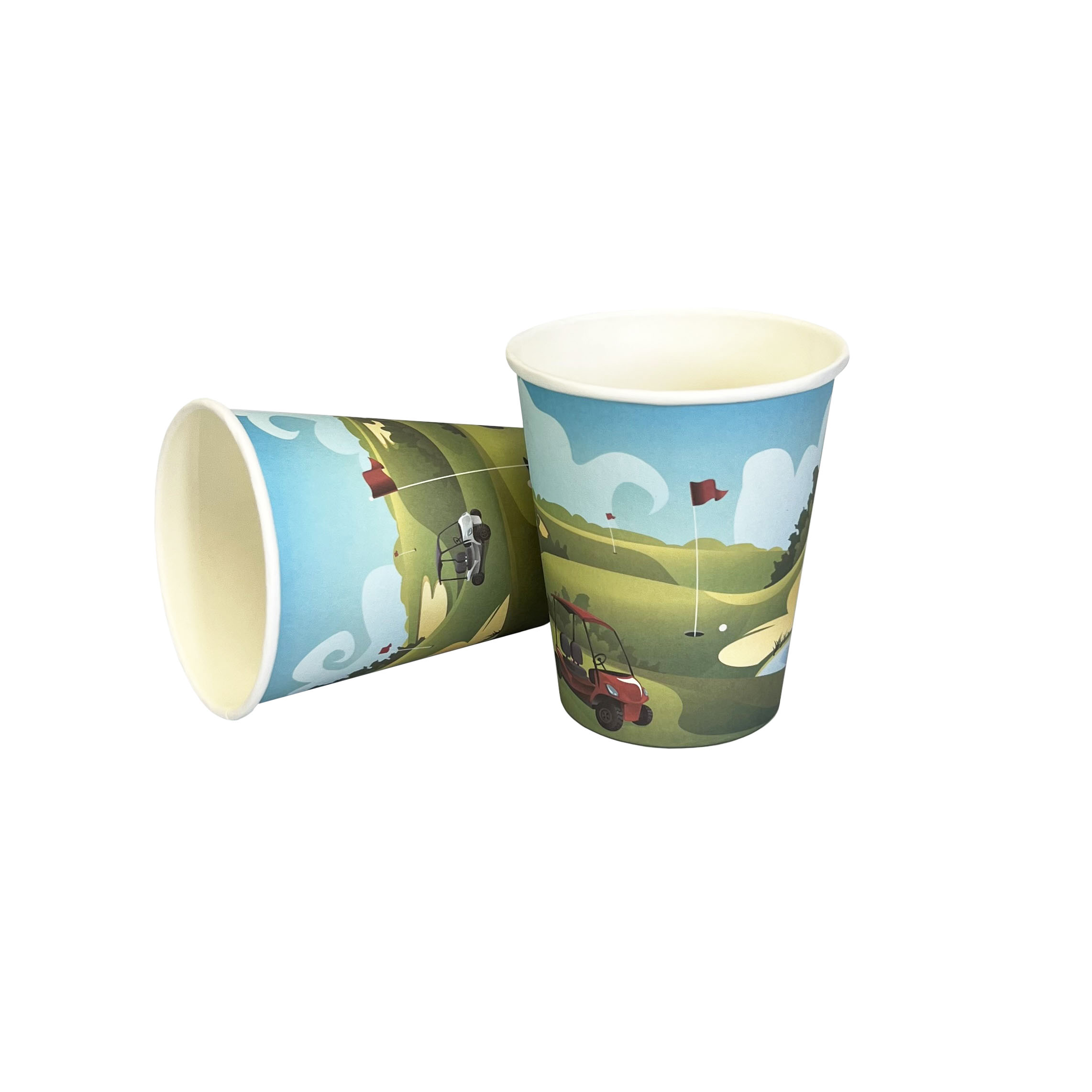 Golf Party 9oz Cups - 8 Cups