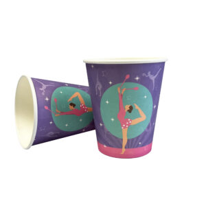 Gymnastics Party 9oz Cups - 8 Cups