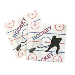 Hockey Party Luncheon Napkins - 20 Napkins