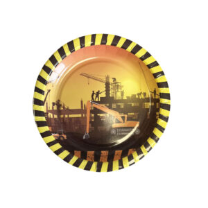 Construction 7" Plates - 8 Plates