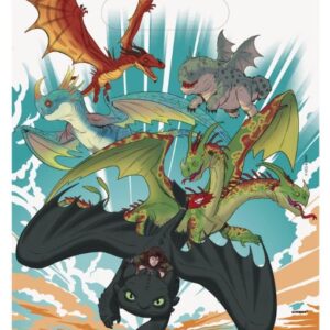 How to Train Dragon Unfilled Goody Bag - 8 Bags/Pack or 24 Packs/Case