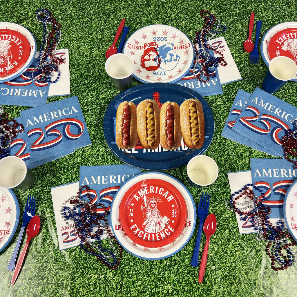 America's 250th 7" Plates - 8 Plates/Pack or 96 Plates/Case - Image 3